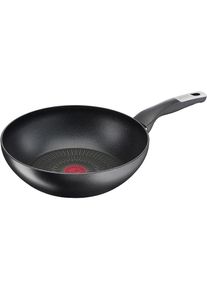 Tefal Wok »Unlimited G25519«, Aluminium, kratzfest, Induktion, Temperaturanzeiger, Made In France, Ø 28 cm, 8362853790-0 schwarz Ø 28 cm + Höhe 8 cm