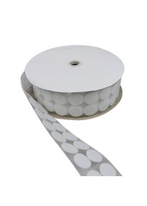 Pastilles auto-agrippantes en rouleau, boucle (femelle) | 33 mm | blanc, nylon|polyester