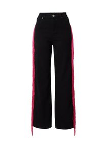 Nasty Gal Dames Jeans pink / zwart 24