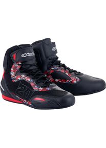 Alpinestars FQ20 Faster-3 Rideknit, scarpe , colore: Nero/Rosso Chiaro , dimensione: 11 US