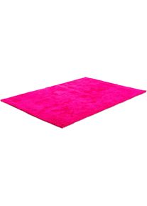 Tom Tailor Hochflor-Teppich »Soft«, rechteckig, handgetuftet, Uni-Farben, super weich und flauschig