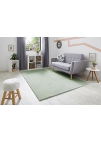 ANDIAMO Teppich »Avignon«, rechteckig, Uni Farben, weicher Flor, waschbar, ideal im Wohnzimmer & Schlafzimmer