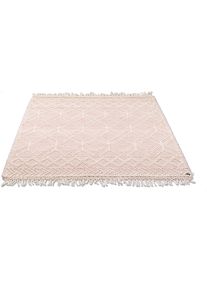 Tom Tailor Teppich »Colored Macrame«, rechteckig, Handweb Teppich, reine Wolle, handgewebt, mit Fransen, Scandi Design