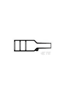 TE Connectivity 202K121-25-00-0 Heat Shrink Cable Boots, Pakke med 5 stk. - 879498-000