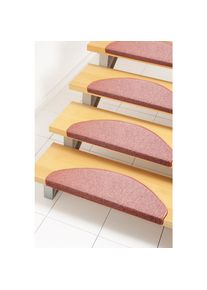 ANDIAMO Stufenmatte &raquo;Rambo&laquo;, halbrund, melierte Schlinge, 15 St&uuml;ck in einem Set, Teppiche, 66139677-22 orange 4 mm