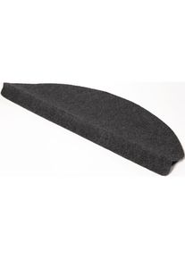 ANDIAMO Stufenmatte &raquo;Paris&laquo;, halbrund, 15 St&uuml;ck in einem Set, Teppiche, 21184672-21 grau 2 mm