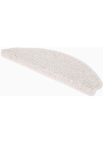 ANDIAMO Stufenmatte &raquo;Leo&laquo;, halbrund, grobe melierte Schlinge, 15 St&uuml;ck in einem Set, Teppiche, 6151375371-22 beige 6 mm
