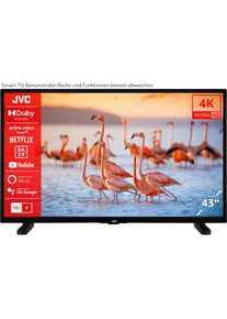 JVC LED-Fernseher &raquo;LT-43VU2256&laquo;, 108 cm/43 Zoll, 4K Ultra HD, Smart-TV, , 8104111020-0 schwarz