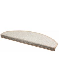 ANDIAMO Stufenmatte &raquo;Rambo&laquo;, halbrund, melierte Schlinge, 15 St&uuml;ck in einem Set, Teppiche, 79060070-22 beige 4 mm