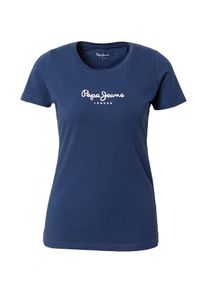 Pepe Jeans Dames Shirt 'New Virginia' navy / wit M