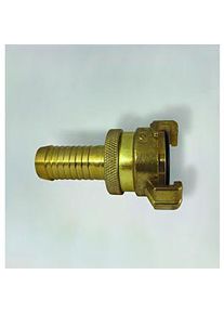 Fukana Schnellkupplung mit Kontermutter 33401 messing, außen 13mm (1/2"), Geka kompatibel