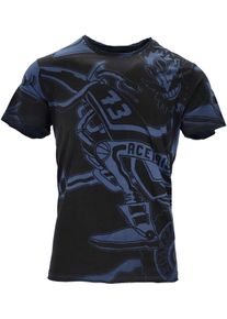 Acerbis SP Club Skill, t-shirt , color: Blue/Black , size: M