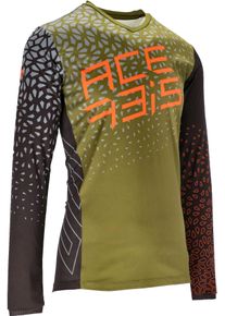 Acerbis MTB Winterfell, jersey , kleur: groen/zwart/oranje , maat: M