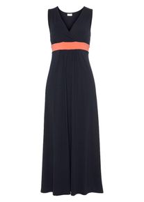 Lascana Dames Jurk marine / zalm roze 34