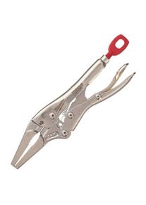 Milwaukee Langbeck-Gripzange Torque Lock mit geraden, langen Backen 100 mm lang, Spannweite 42 mm - 1 Stk.