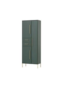 Tchibo - Garderobenschrank »Kent« - 67x33x184cm - grün - Holz / Metall