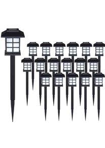 Monzana® Luce solare LED set di 18 nero