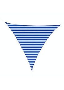 Outsunny Toldo Vela de Sombra Triangular 5x5x5m HDPE Transpirable Protección UV