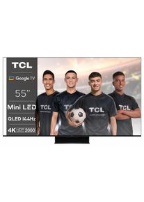 Televizor MiniLed TCL 55C845, 139 cm, Smart Google TV, 4K Ultra HD, 100hz, Clasa G