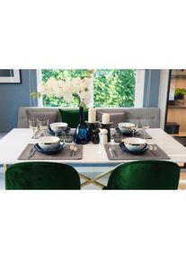 Adam Platzset »Urban Cactus«, (2 St.), GOTS organic,zertifiziert durch CERES 0242,nachhaltig, 8922845253-1 braun