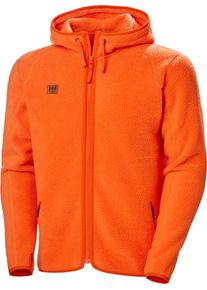 Helly Hansen Workwear Men's Heritage Pile Hoodie XXL, Dark Orange
