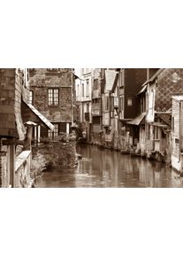 papermoon Fototapete »Venedig Sepia«