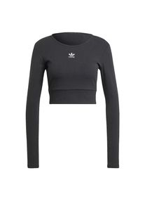 adidas originals Shirt 'Essentials' Damen schwarz / weiß Größe XXXS/XXS