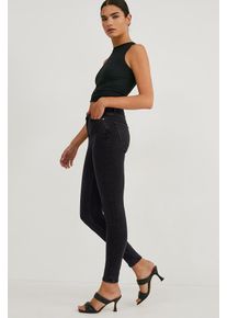 C&A Skinny jean-high waist, Noir, Taille: 38