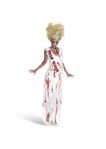 Disfraz de Reina del Horror para Mujer - L - Blanco