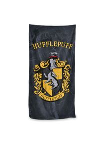 Harry Potter - Asciugamano da spiaggia con stemma di Hufflepuff