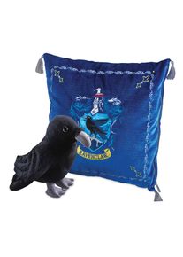 Harry Potter - Cuscino con stemma di Ravenclaw e figura di peluche - The Noble Collection