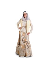 Principessa medievale - Costume da donna - L - Crema