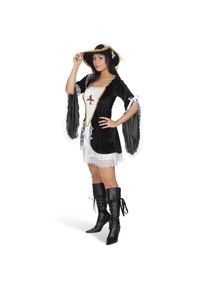 Abito Costume da Moschettiere - 36/38 - Bianco
