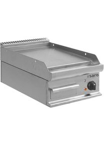 ich-zapfe Saro Griddleplatte Elektro Tisch, E7/KTE1BBL - Professionelle Großflächen-Zubereitung für die Gastronomie