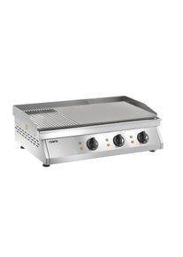 ich-zapfe Saro Grillade, Plaques a frire (rainuré + lisse) - Modèle FRY TOP GH