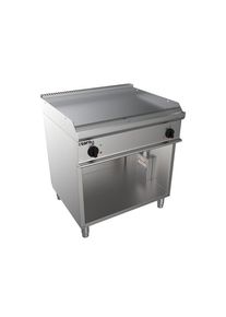 ich-zapfe Saro Griddleplatte Elektro Tisch, E7/KTE2BBL - Professionelle Großflächen-Zubereitung für die Gastronomie