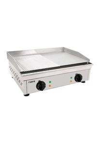 ich-zapfe Saro Grillade, Plaques a frire (rainuré + lisse) - Modèle Fry Top FRY TOP GM