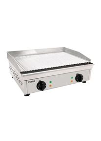 ich-zapfe Saro Grillade, Plaques a frire (rainuré) - Modèle Fry Top GM 610R
