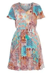 Lascana Sommerkleid Damen bunt Größe 40