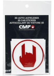 EMP Special Collection 3er Set Autoaufkleber Auto-Deko schwarz/rot/weiß