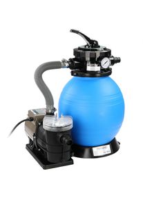 Monzana® Sistema di filtraggio a sabbia 9.600 L/h pre-filtro e timer