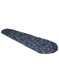 Cocoon MummyLiner Silk Resesovsäck Storlek 241 x 90/56 cm Färg blå/grå/svart