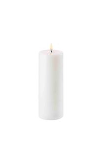 Uyuni - LED pillar candle - Nordic white - 7,8x20,3 cm (UL-PI-NW-C78020)