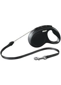 Flexi - New Classic S 8M Leash Cord Black Max 12Kg - (600.7734)