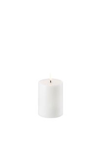 Uyuni - LED pillar candle - Nordic white - 7,8x10,1 cm (UL-PI-NW-C78010)