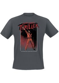 Michael Jackson Thriller Arm Up T-Shirt charcoal