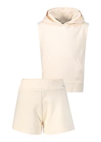 Moncler Enfant Kinder Cr��me wit kleding set voor meisjes