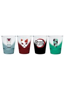 Demon Slayer Tanjiro Kamado Shot-Glas-Set multicolor