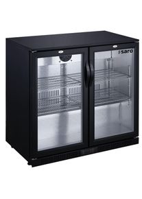 ich-zapfe Saro barkoelkast, drankenkoelkast met 2 deuren, model BC 208