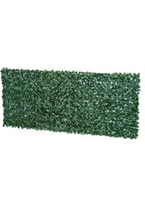 Outsunny Artificial Leaf Privacy Screen Panel, 3x1.5m, UV-Resistant, Enhance Outdoor Spaces, Lush Dark Green | Aosom Ireland